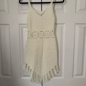Crotchet swim cover up/dress